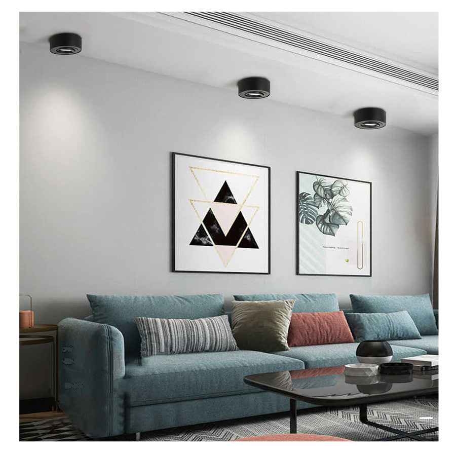 Požeminė apdaila, LED vamzdelis PremiumLine, akutė, SPOT, šviesos šaltiniams MR16/GU10, juoda spalva, 94x32mm, apskrita, aliuminis, MCE462 B - gaukdaugiau.lt