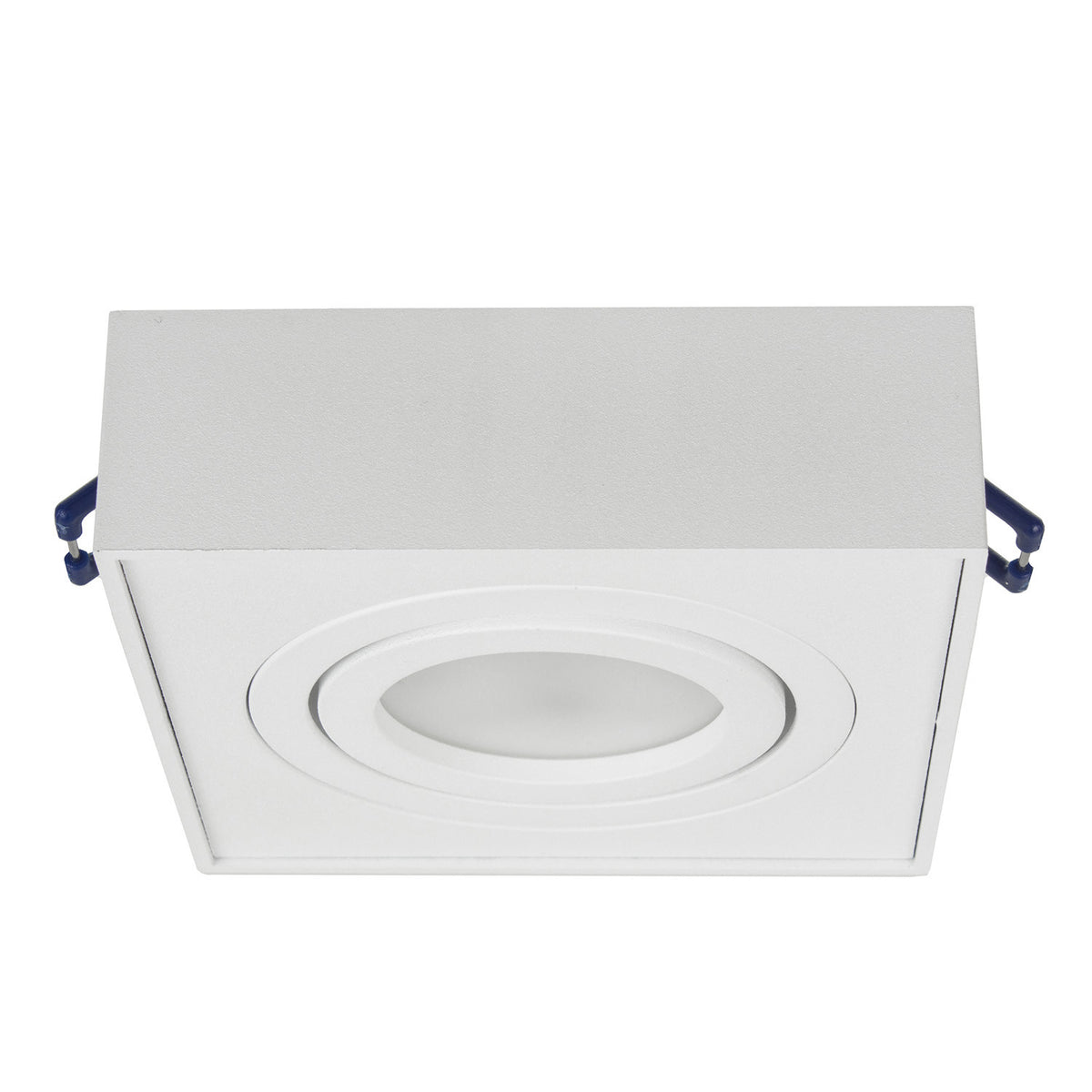 Lempa, lubas, lubų laikiklis PremiumLine, skirtas MR16/GU10 šviesos šaltiniams, balta spalva, 94x94x32mm, kvadratinis, aliuminis, MCE464 W - gaukdaugiau.lt