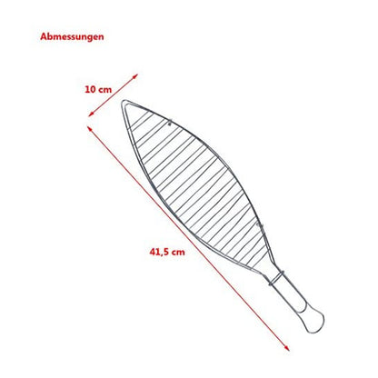 Grilavimo grotelės žuviai 41cm Master Grill MG147 - gaukdaugiau.lt