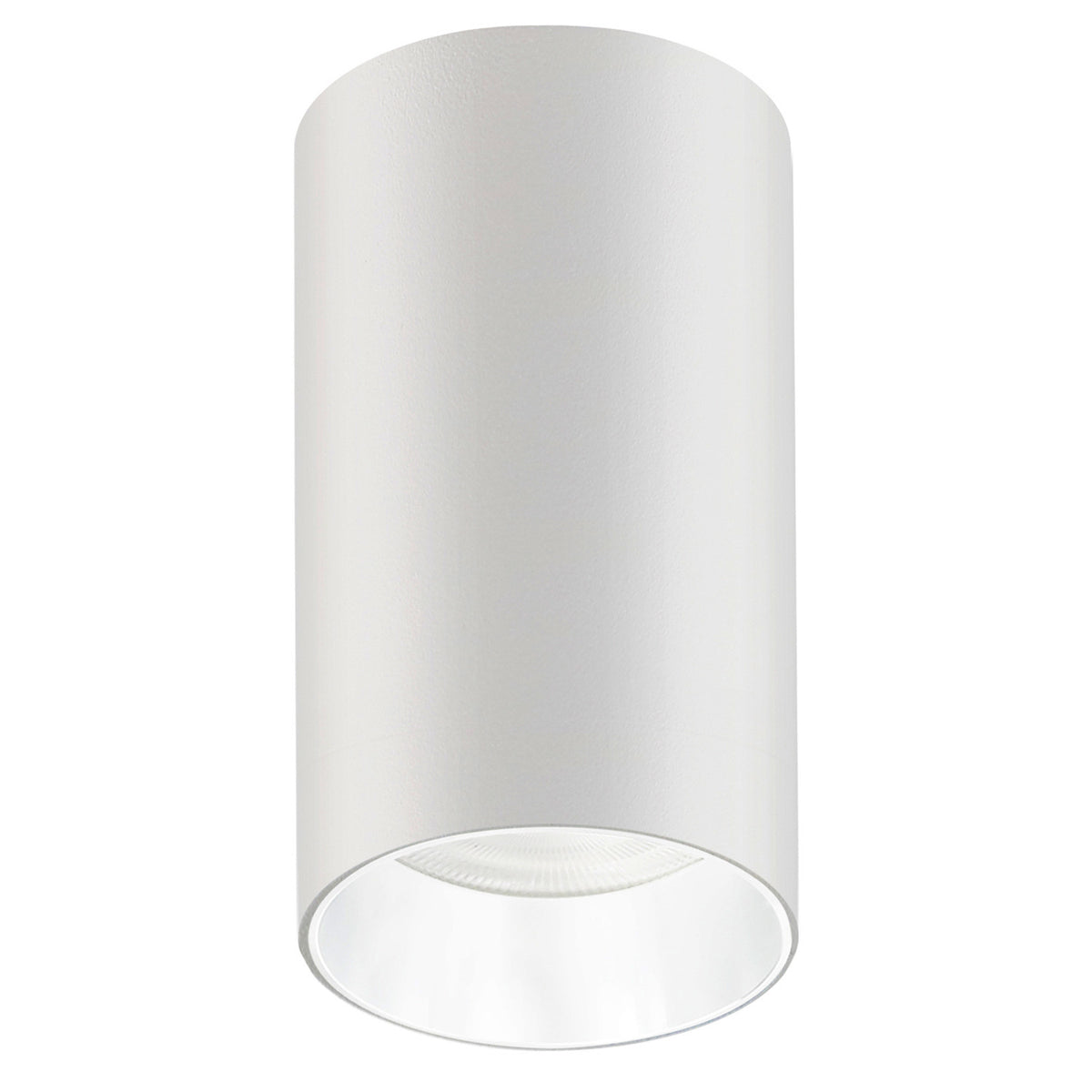 Paviršinis apšvietimo korpusas / vamzdelis PremiumLine, taškinis, apvalus, aliuminis, GU10, 55x100mm, balta spalva, MCE458 W/W - gaukdaugiau.lt