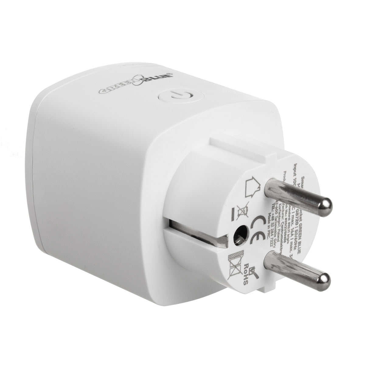 Nuotoliniu būdu valdoma WiFi lizdas PremiumLine, Android/iOS/Alexa/Google Home, energijos suvartojimas, laikmatis, maks. 3680W, tipas F, GB720 F - gaukdaugiau.lt