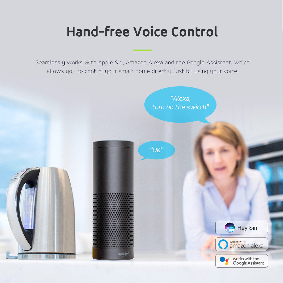 Nuotoliniu būdu valdoma WiFi lizdas PremiumLine, Android/iOS/Alexa/Google Home, energijos suvartojimas, laikmatis, maks. 3680W, tipas F, GB720 F - gaukdaugiau.lt