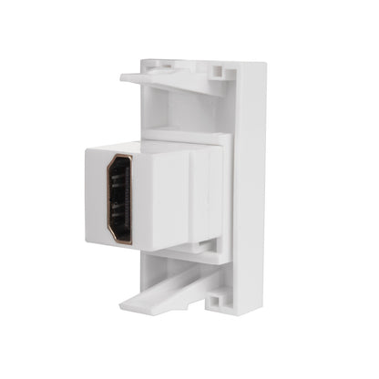 "PremiumLine" HDMI lizdas, viengubas, baltas, MCE720W - gaukdaugiau.lt