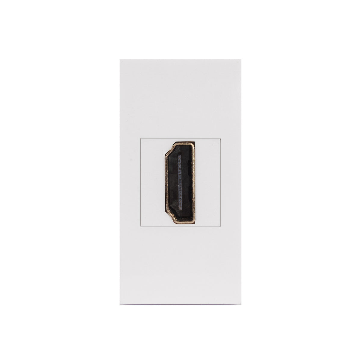 "PremiumLine" HDMI lizdas, viengubas, baltas, MCE720W - gaukdaugiau.lt
