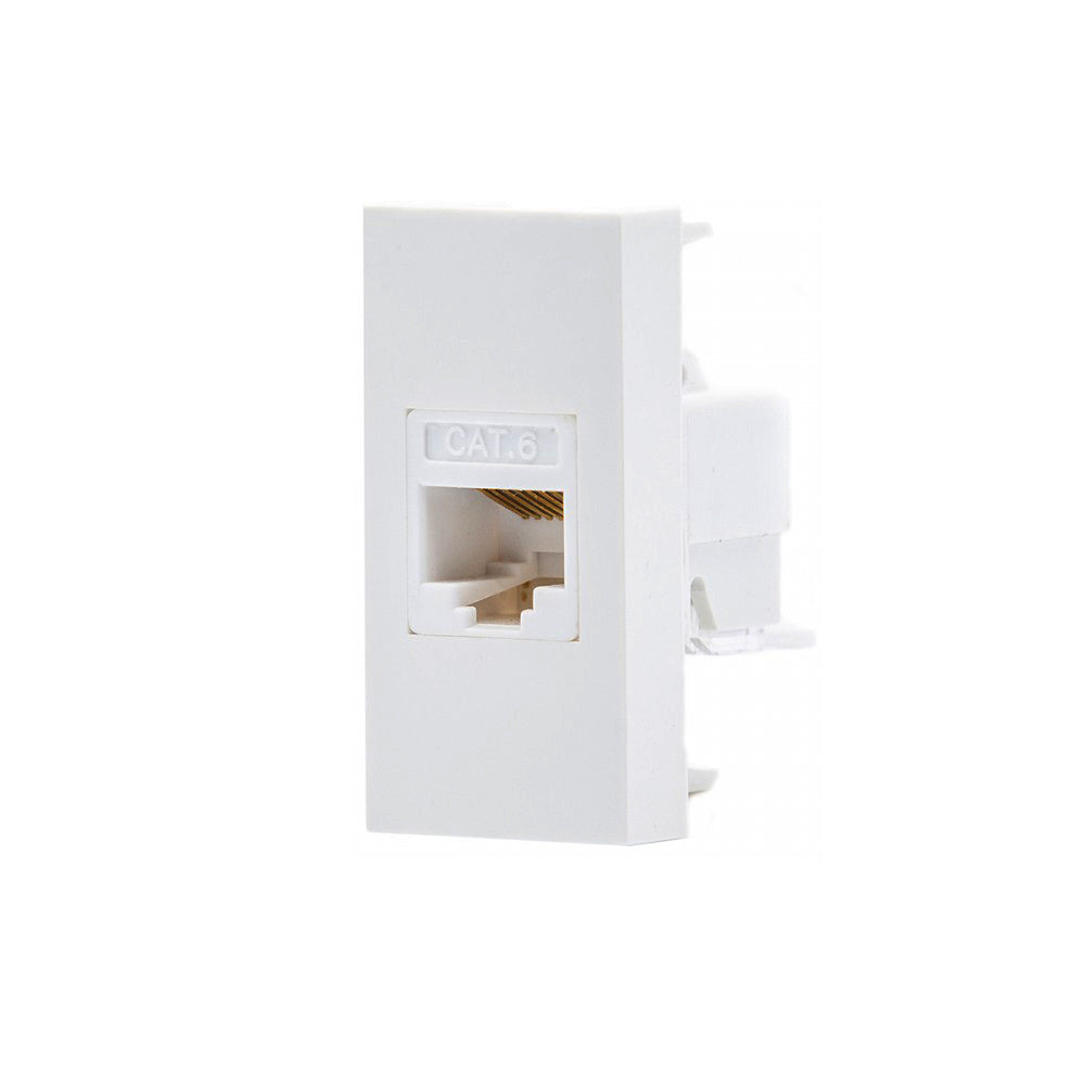 "PremiumLine" LAN lizdas, viengubas, baltas, MCE725W - gaukdaugiau.lt