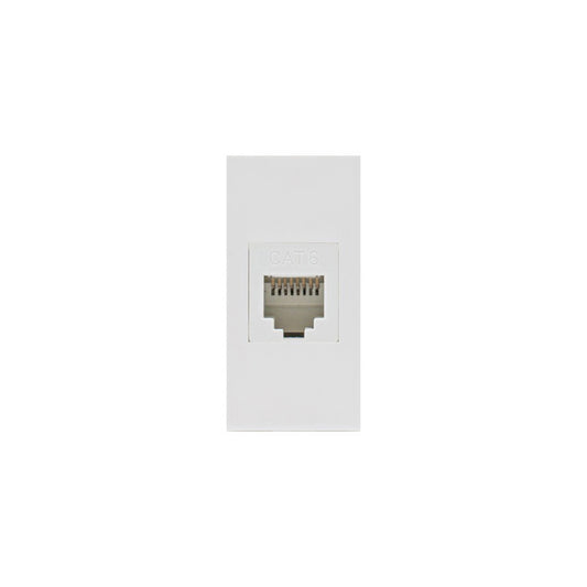 "PremiumLine" LAN lizdas, viengubas, baltas, MCE725W - gaukdaugiau.lt