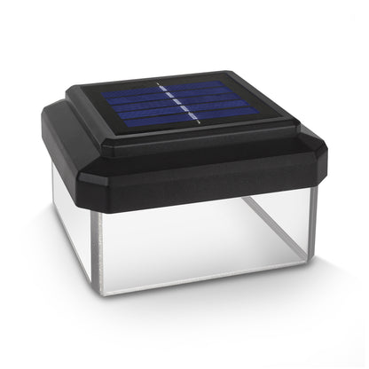 Šviestuvas LED saulės energija ant stulpelio PremiumLine, 100x100mm, gaubtas voko formos, GB128 - gaukdaugiau.lt