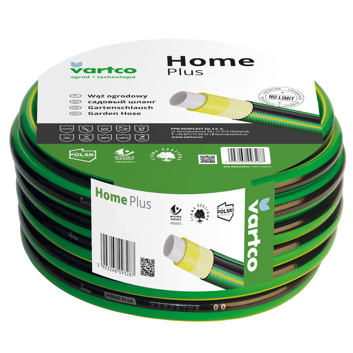 Vartco Home Plus 30 m 3/4" sodo žarna - gaukdaugiau.lt