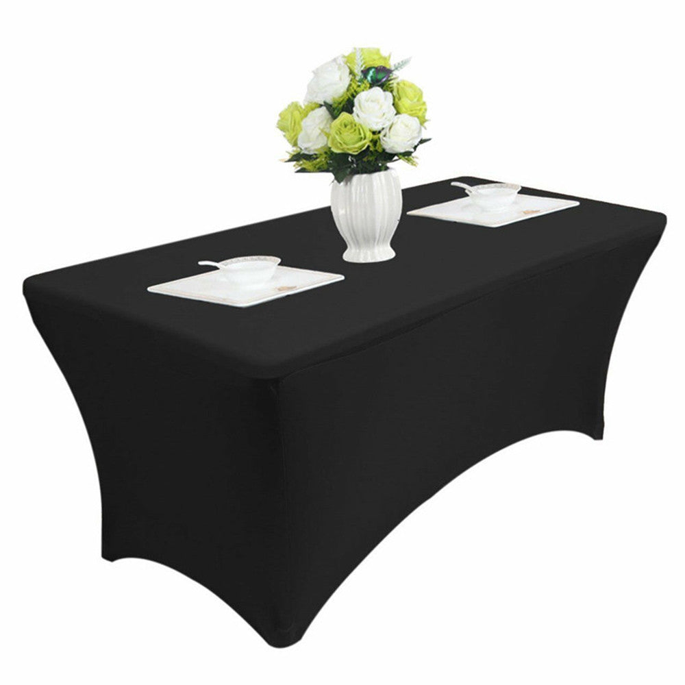 Stalo audinys lankstus dangtelis maitinimo stalui juoda PremiumLine, 180x75x74cm, Spandex, GB372 - gaukdaugiau.lt