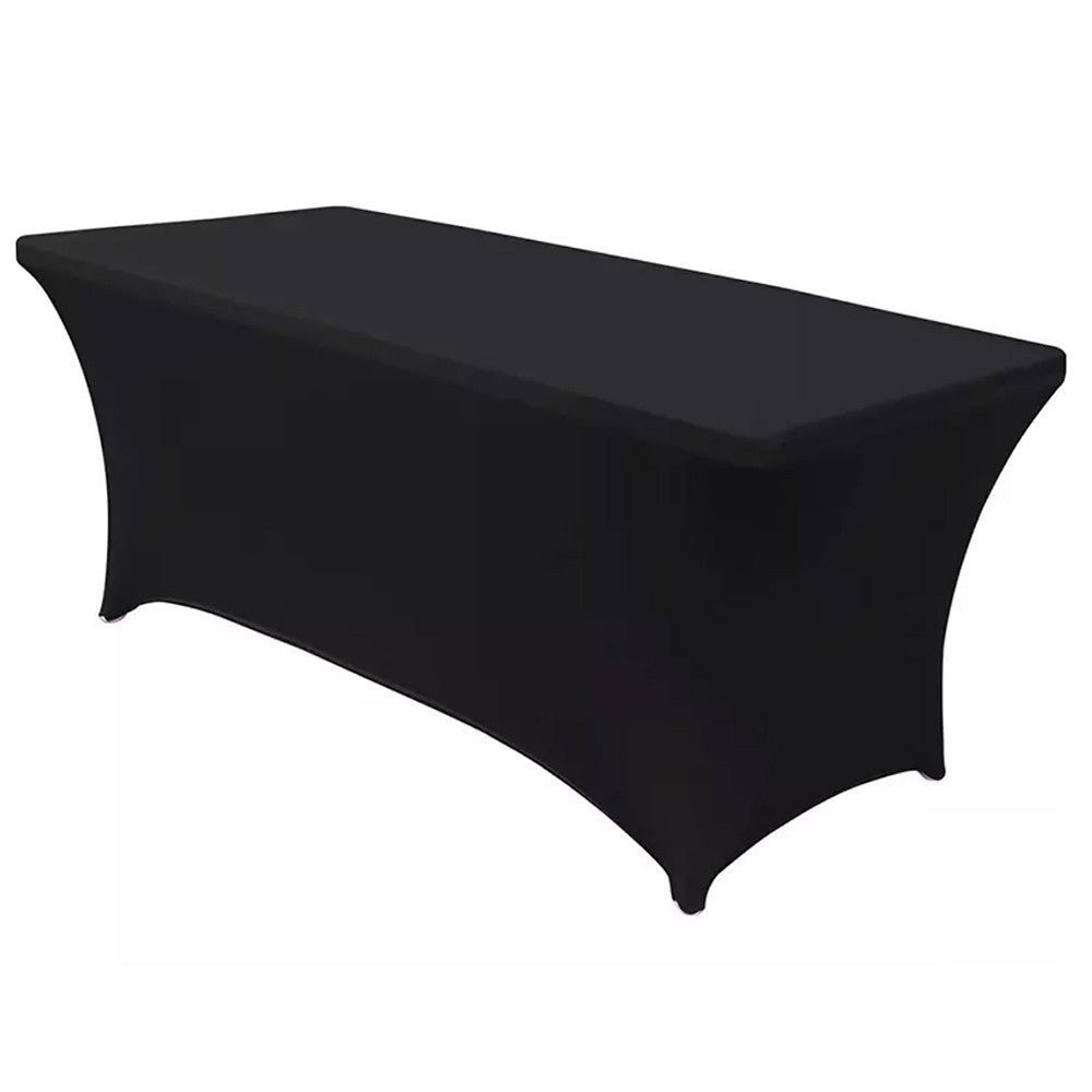 Stalo audinys lankstus dangtelis maitinimo stalui juoda PremiumLine, 180x75x74cm, Spandex, GB372 - gaukdaugiau.lt