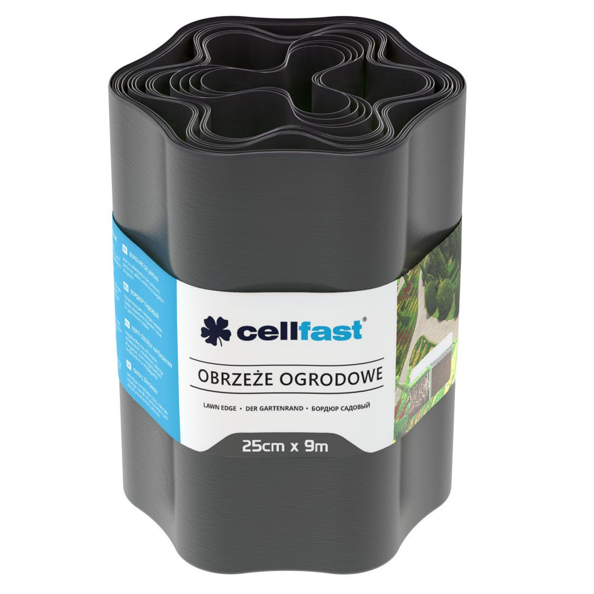 Sodo ratlankis 25cm x 9m Grafitas PremiumLine - gaukdaugiau.lt