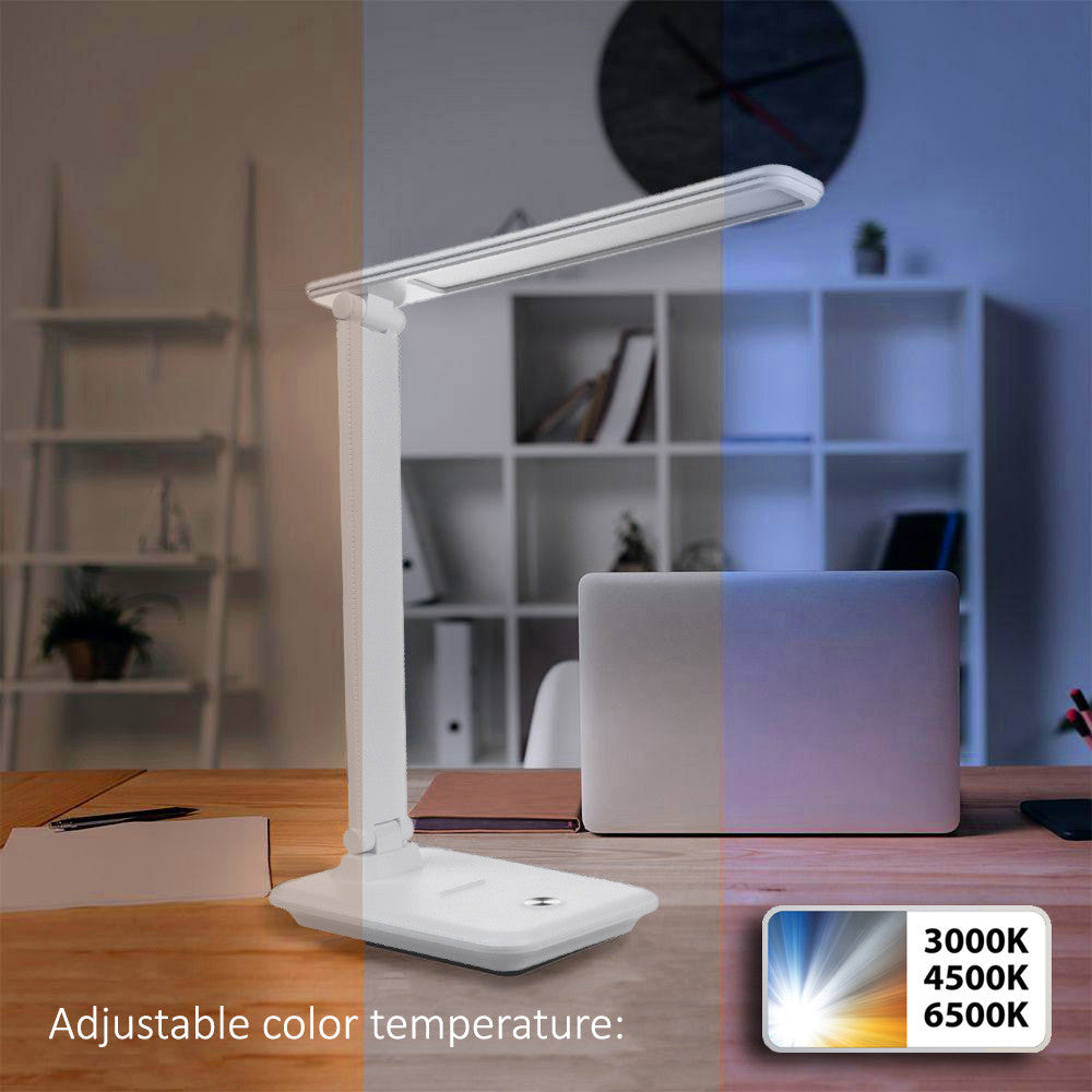 LED stalinė lempa PremiumLine, max. 9W, 220-240V AC, keičiama šviesos spalva, reguliuojamas ryškumas, 450lm, MCE614 W - gaukdaugiau.lt