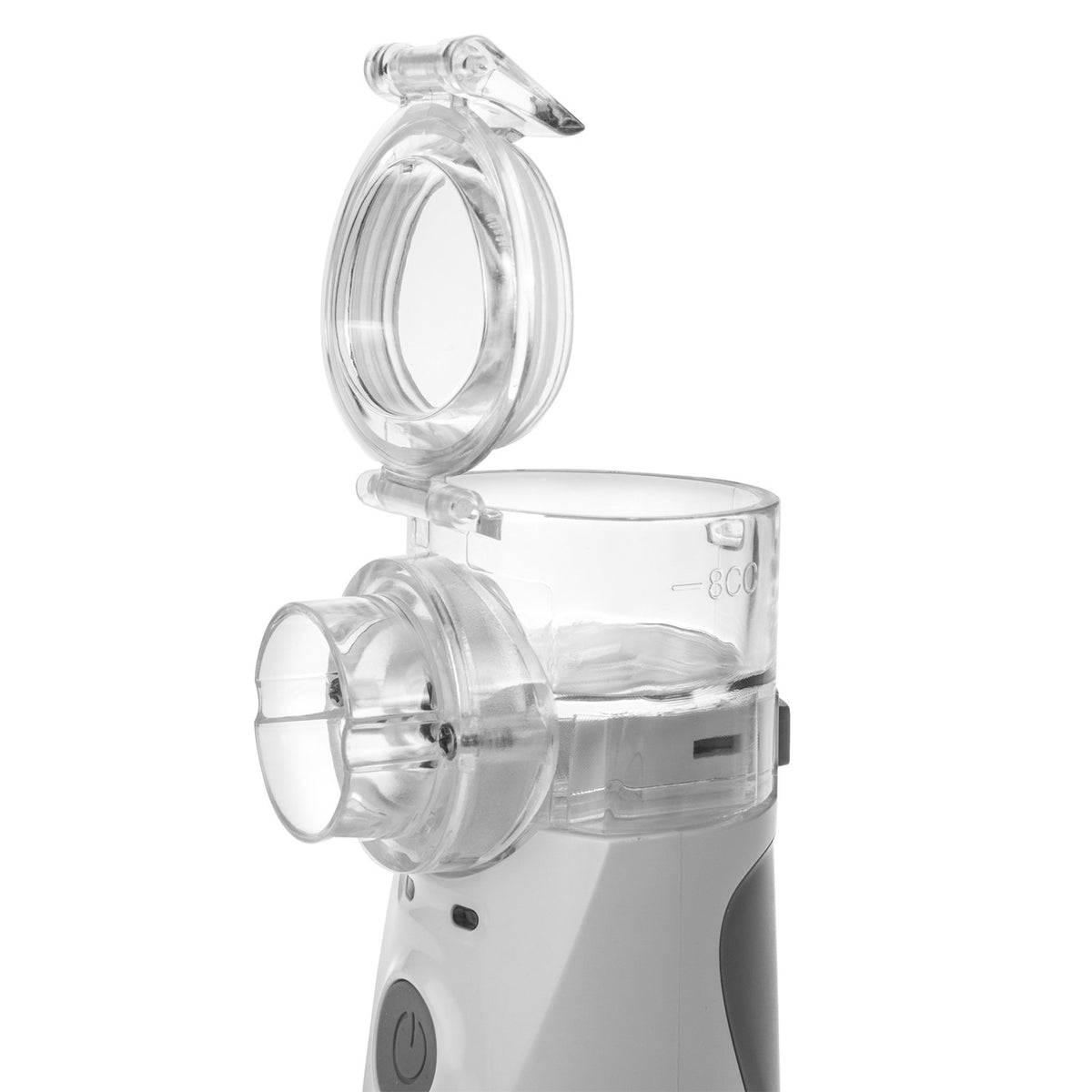 Nešiojamasis / kišeninis belaidis inhalatorius nebulizatorius PremiumLine, komplektas, kaukės, PR-835 - gaukdaugiau.lt