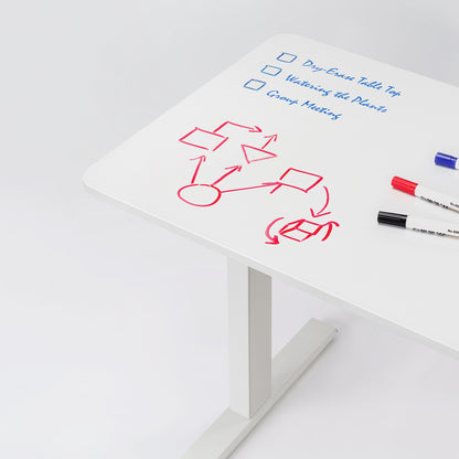 Lentelinis / flipchart stalo stalas PremiumLine, 120x60 cm, baltas, MDF, MC-452 - gaukdaugiau.lt