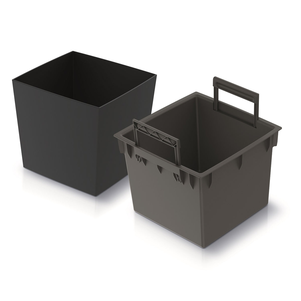 POT URBI SQUARE LOW - antracitas - gaukdaugiau.lt