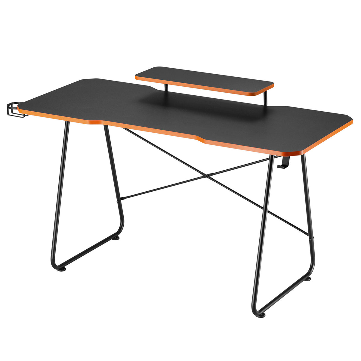 Gaminis stalas PremiumLine su monitoriaus laikikliu, maks. 50 kg, aukštis 850 mm, juoda spalva, RS170 - gaukdaugiau.lt