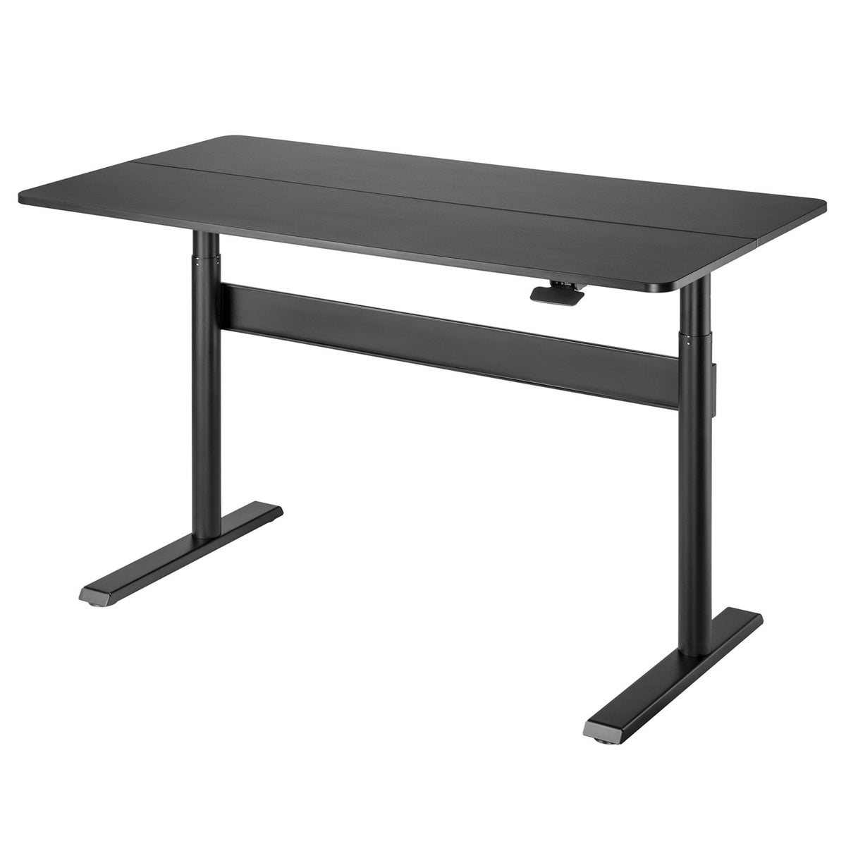 Stalas-staliukas su 140x68 cm darbalaukiu „PremiumLine“, dujų spyruoklė, aukščio reguliavimas, skirtas darbui stovint ir sėdint, maksimalus aukštis 115 cm, ER - gaukdaugiau.lt