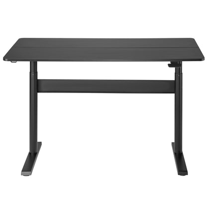 Stalas-staliukas su 140x68 cm darbalaukiu „PremiumLine“, dujų spyruoklė, aukščio reguliavimas, skirtas darbui stovint ir sėdint, maksimalus aukštis 115 cm, ER - gaukdaugiau.lt