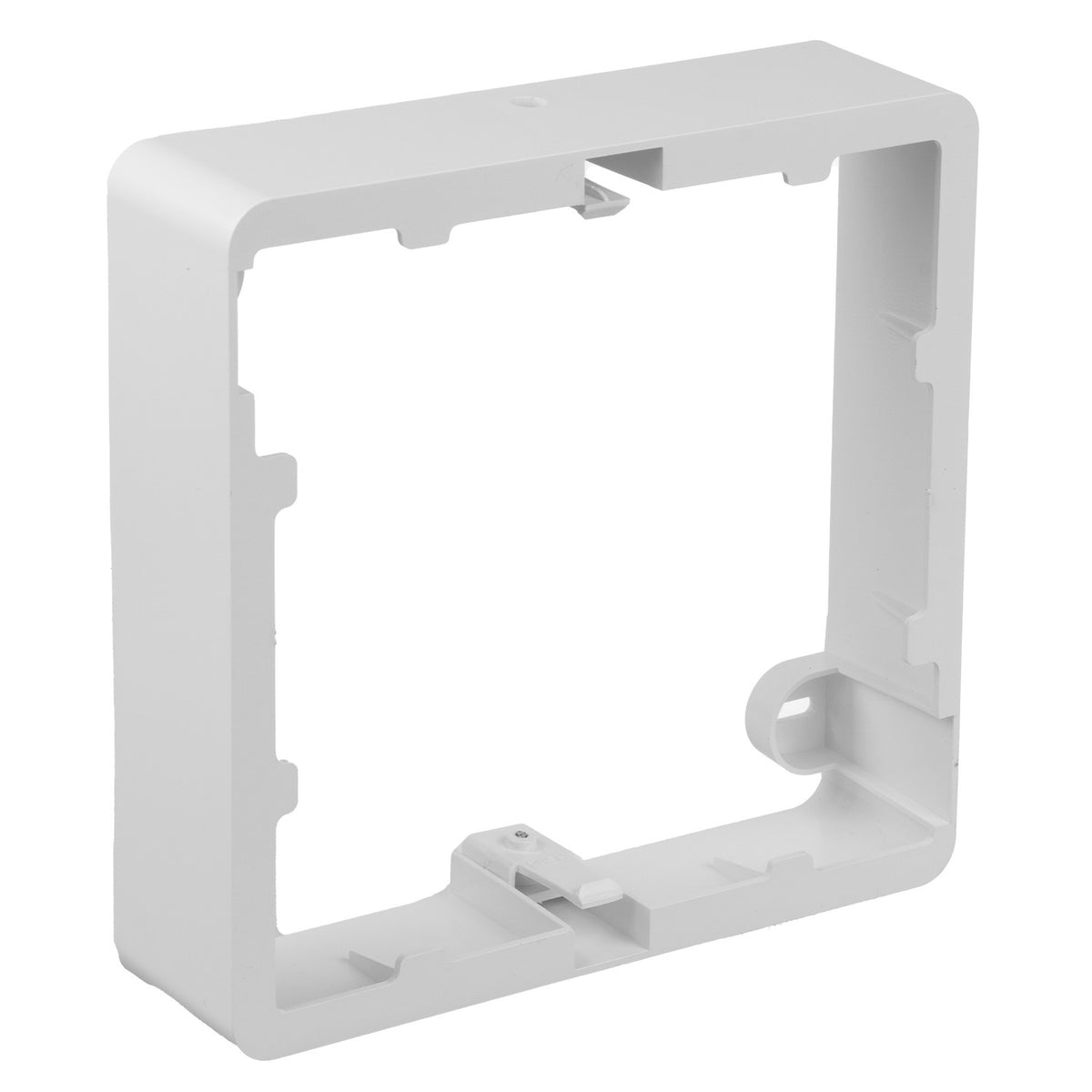 Adapteris natynkinis PremiumLine, LED plokštei 18W, kvadratinis, 170*170*38mm, MCE379 S - gaukdaugiau.lt