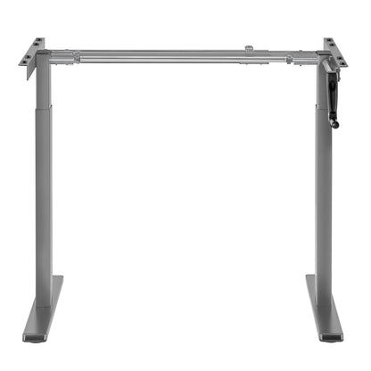 Stalas PremiumLine, rankinis aukščio reguliavimas, be stalviršio, skirtas dirbti stovint ir sėdint, maks. 60 kg, maks. aukštis 120 cm, MC-790NG - gaukdaugiau.lt