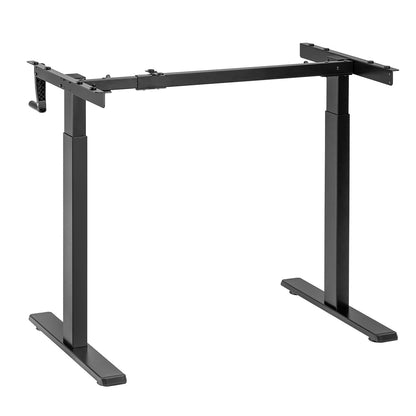 Stalas PremiumLine, rankinis aukščio reguliavimas, be stalviršio, skirtas dirbti stovint ir sėdint, maks. 60 kg, maks. aukštis 120 cm, MC-790NB - gaukdaugiau.lt