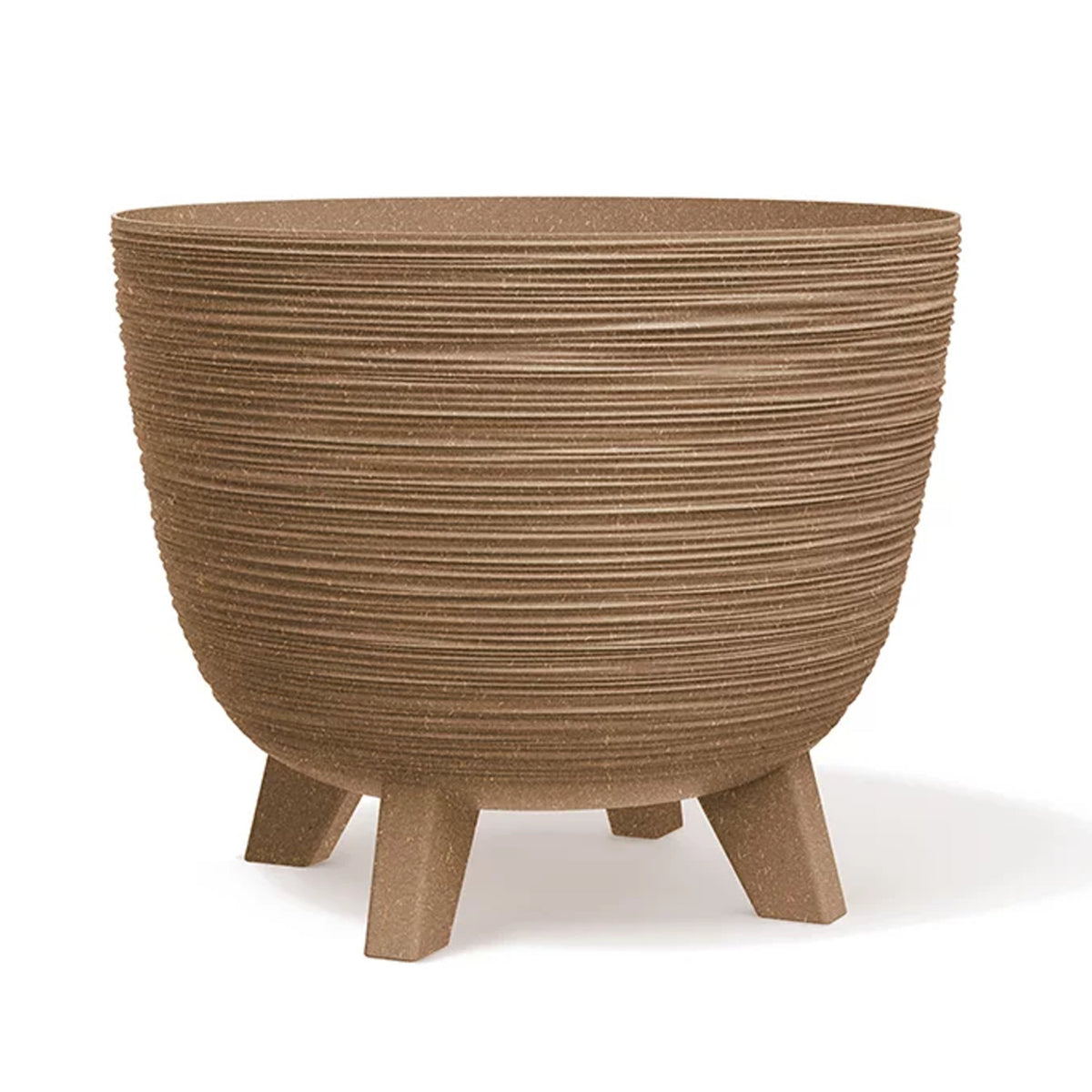 Gėlių puodas Furu Eco Wood-naturo ECO-FSC mišinys credit-DNV-COC-002260 dia. 236 mm - gaukdaugiau.lt