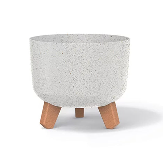 Pot Eco Wood-white eco-FSC mix credit-DNV-COC-002260 dia. 200 mm - gaukdaugiau.lt