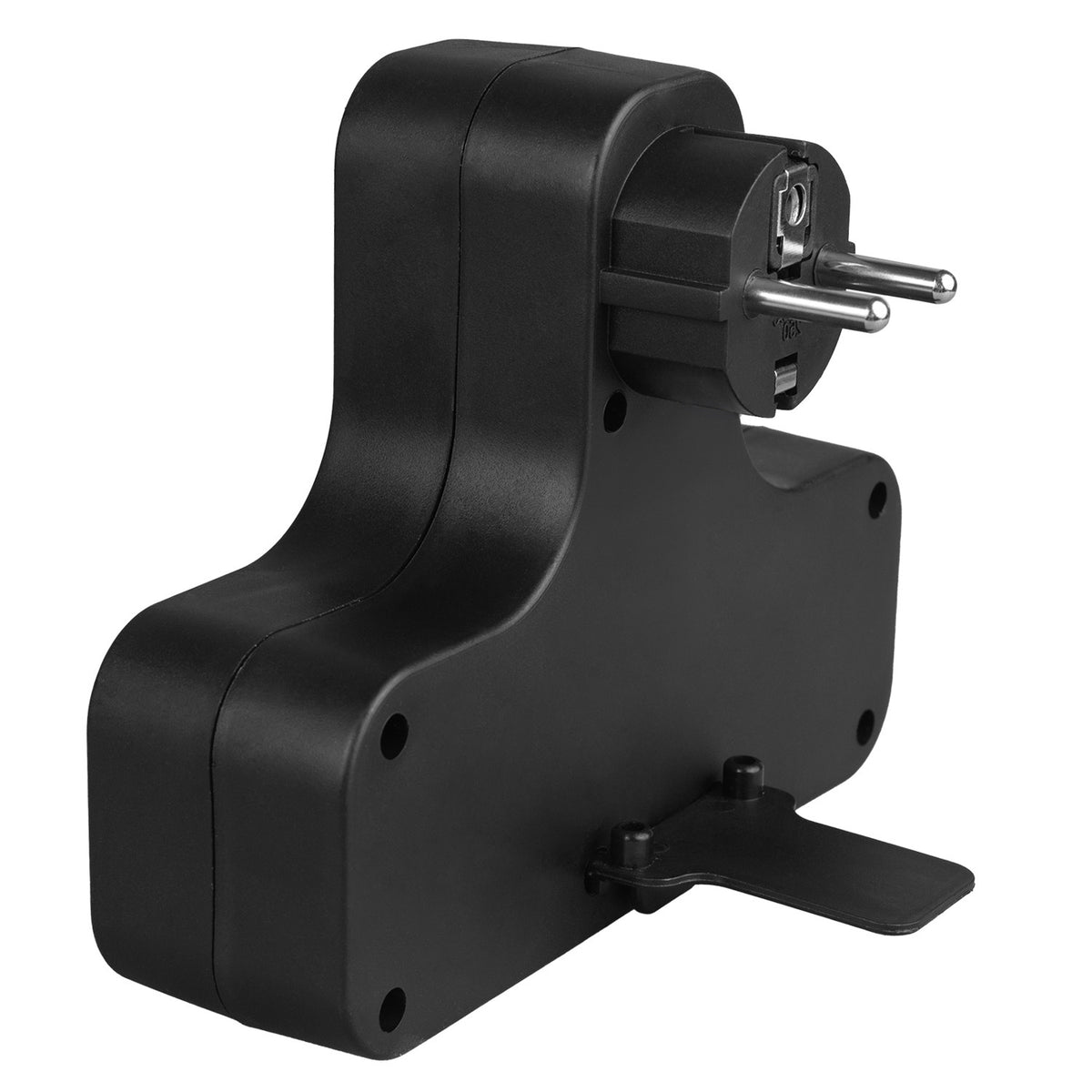 PremiumLine lizdas, Keturgubas su jungikliu, stabilizavimo kojele, Tipo E, 2x2,5A, 2x16A, MCE224 E/B - gaukdaugiau.lt