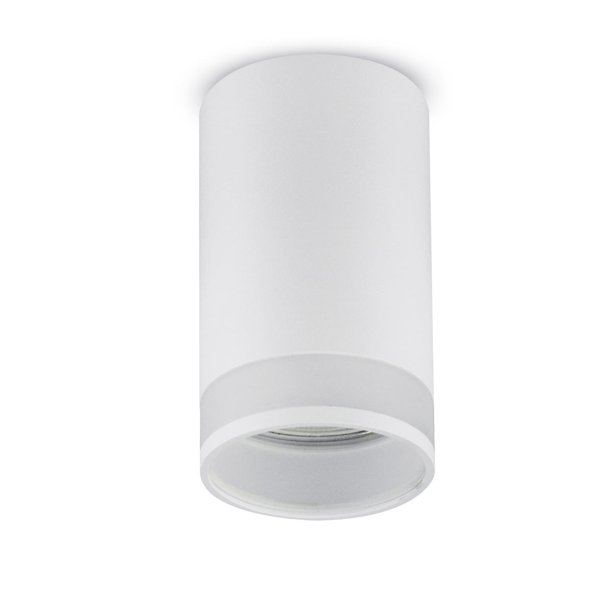 Paviršinis apvalkalas / vamzdelis PremiumLine, taškinis, apvalus, aliuminis, GU10, 55x105mm, balta spalva, MCE361 W - gaukdaugiau.lt