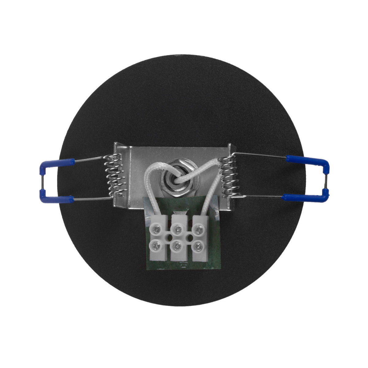 Pogręžinė / vamzdelio tipo apdaila PremiumLine, taškinė, apvali, aliumininė, GU10, 55x100mm, juoda spalva, MCE364 B - gaukdaugiau.lt