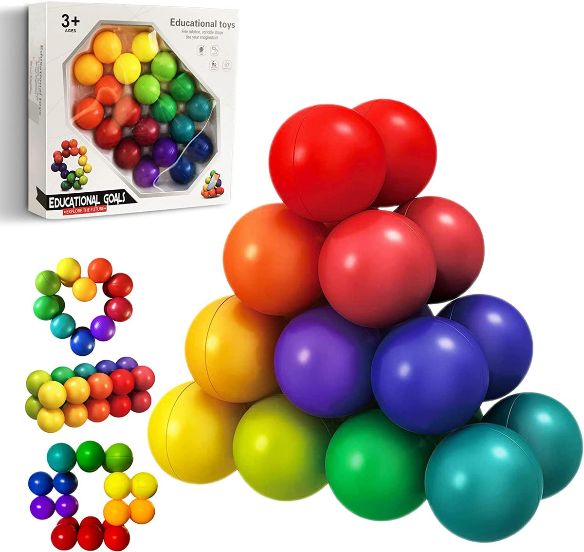 Kamuoliukai "Puzzle Balls" - gaukdaugiau.lt