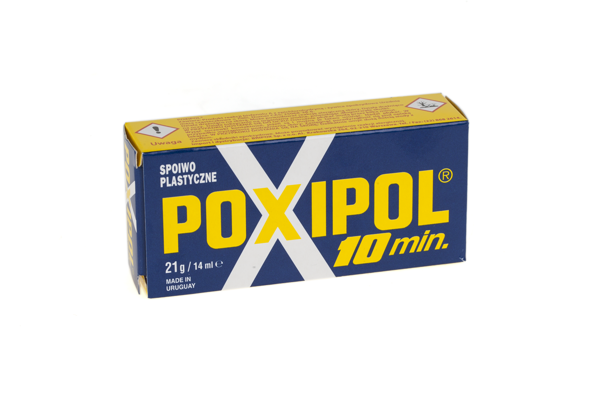 Klijus POXIPOL metalizuotas plastikinis rišiklis 21g/14ml - gaukdaugiau.lt