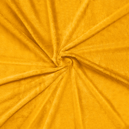 Šiltas pledas 150x200 cm PremiumLine - geltonas - gaukdaugiau.lt