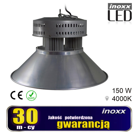 Pramoninė LED lempa 150W High Bay COB 4000K neutrali 13 500lm - gaukdaugiau.lt