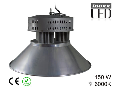 Pramoninė LED lempa 150W High Bay COB 6000K šalta 13 500lm - gaukdaugiau.lt