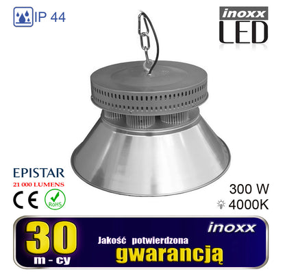 Pramoninė LED lempa 300W High Bay COB 27 000lm 4000K neutrali - gaukdaugiau.lt