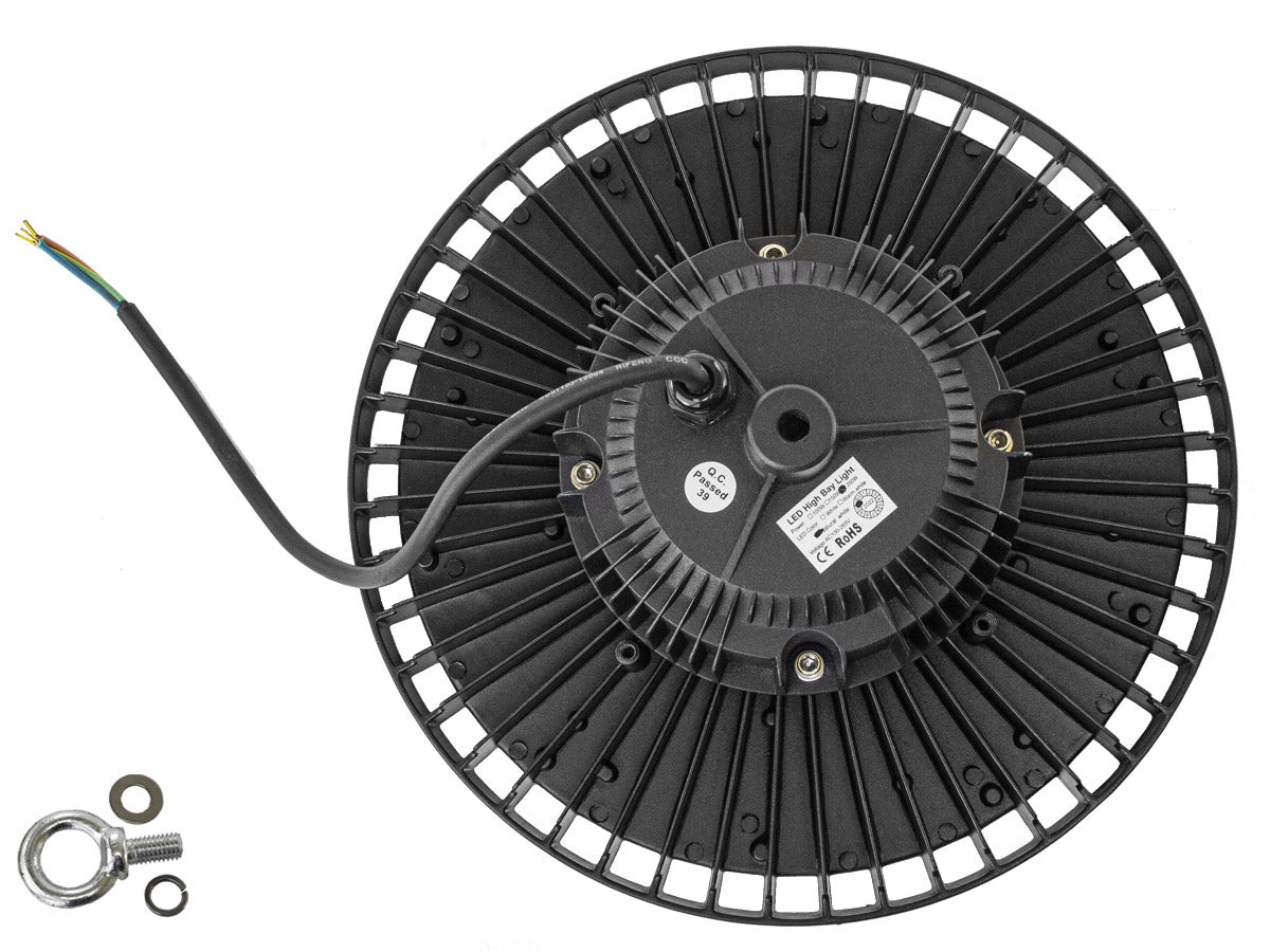 Pramoninė LED lempa IP65 200W High Bay UFO 24 000 lm 4000K neutrali - gaukdaugiau.lt