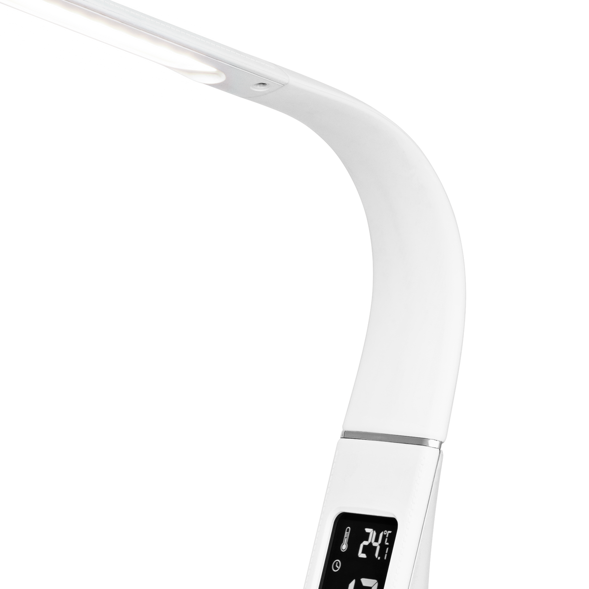 Lemputė PremiumLine Led ant stalo (laikrodis, datos rodiklis, temperatūra) - gaukdaugiau.lt
