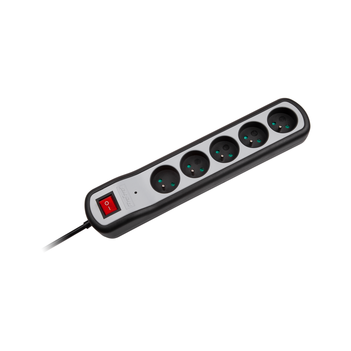 Maitinimo juosta PremiumLine 5 lizdais su jungikliu (3m, 3x1,5mm) - gaukdaugiau.lt