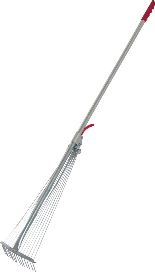 Vielos grėblys, reguliuojamas žolei ir lapams 20-65 cm, PremiumLine - gaukdaugiau.lt