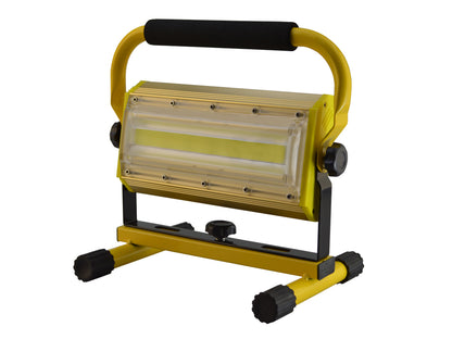 Nešiojamasis LED prožektorius 100W 6000K aku/ 230V - gaukdaugiau.lt