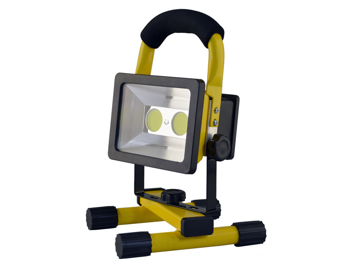 Nešiojamasis LED prožektorius 30W 6000K aku/ 230V - gaukdaugiau.lt
