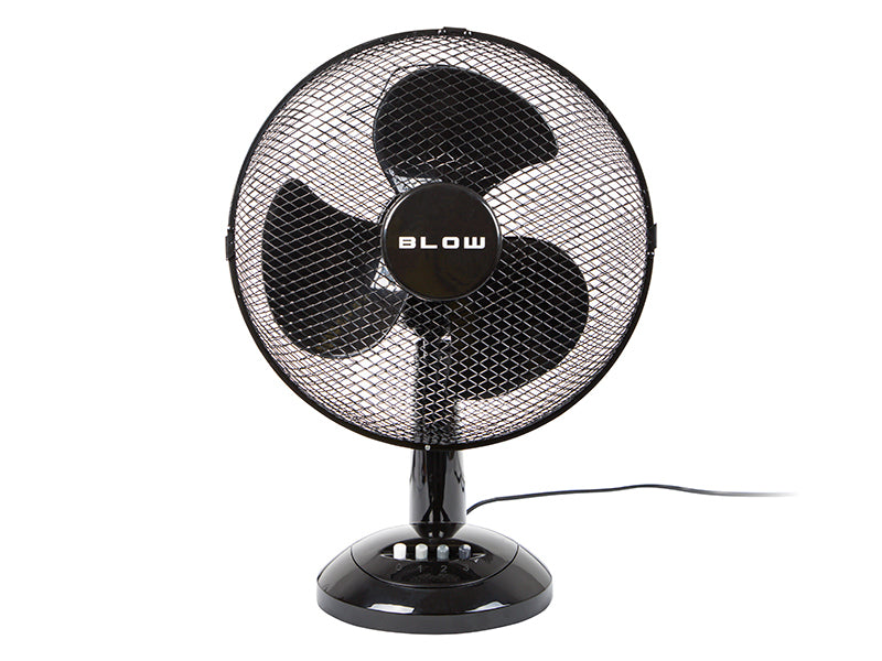 44-024# Stalo ventiliatorius 12"/30cm 40w juodas - gaukdaugiau.lt
