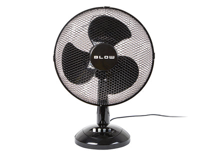 44-024# Stalo ventiliatorius 12"/30cm 40w juodas - gaukdaugiau.lt