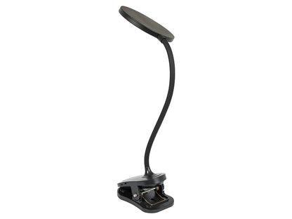 44-165# Stalo lemputė su LED lb-20 su segtuku juoda - gaukdaugiau.lt