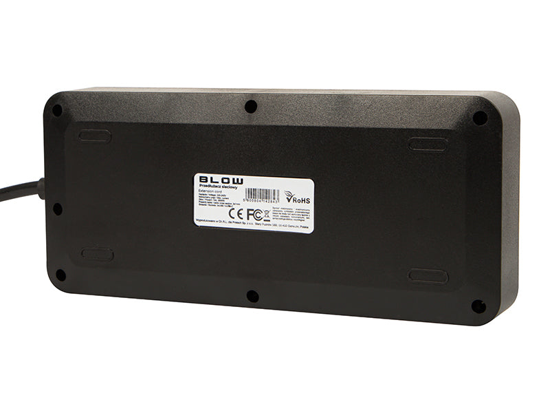 98-210# Tinklo pratęsėjas ps-620 6-lizdų 3xusb 1xusb-c 2m juodas 2x1mm - gaukdaugiau.lt