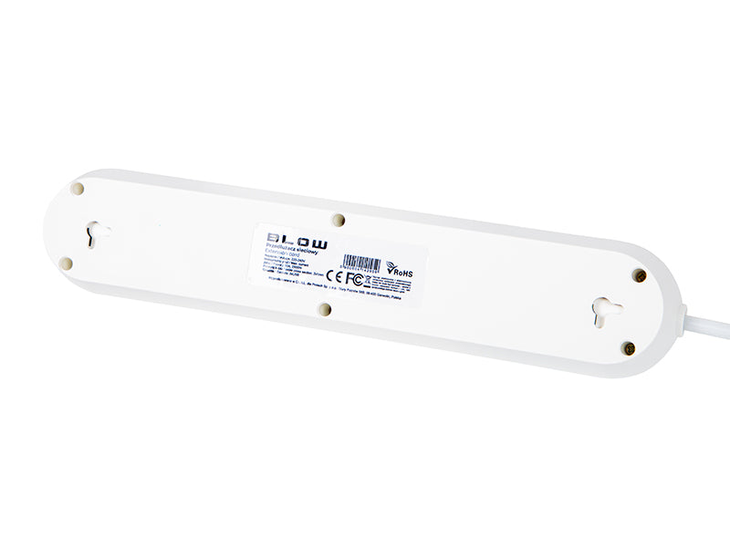 98-216# Tinklo pratęsėjas ps-320 3-lizdai 3xusb 2m baltas 3x1mm - gaukdaugiau.lt
