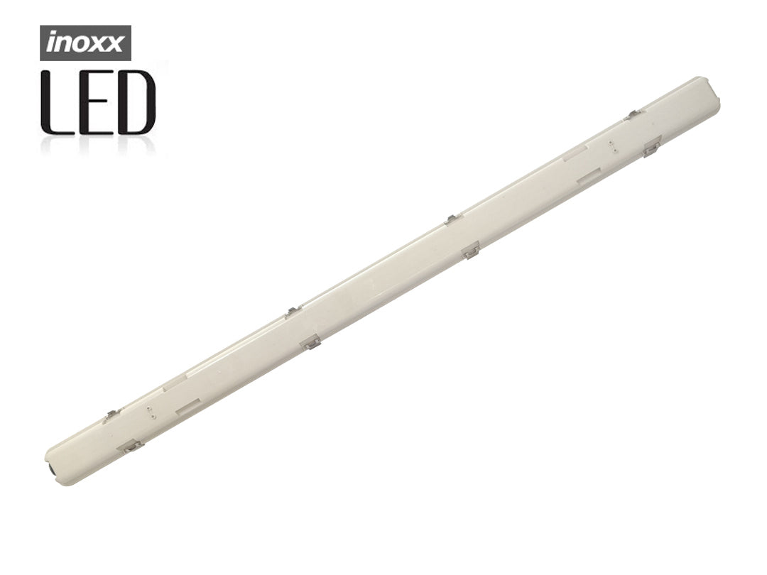 Hermaetiška pramoninė IP65 LED apvalkalo 1x120cm T8 G13 vienpusės maitinimo - gaukdaugiau.lt