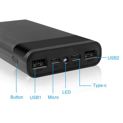 Powerbank Baterijos Dėklas X6