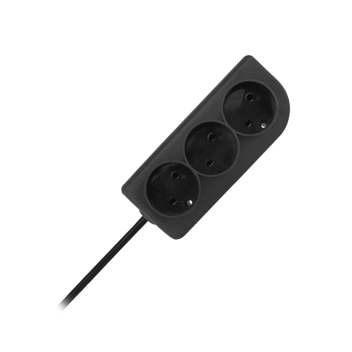 Išpletė be įžeminimo 2x1mm 3 lizdai 3m juoda PSN-33-2 - gaukdaugiau.lt